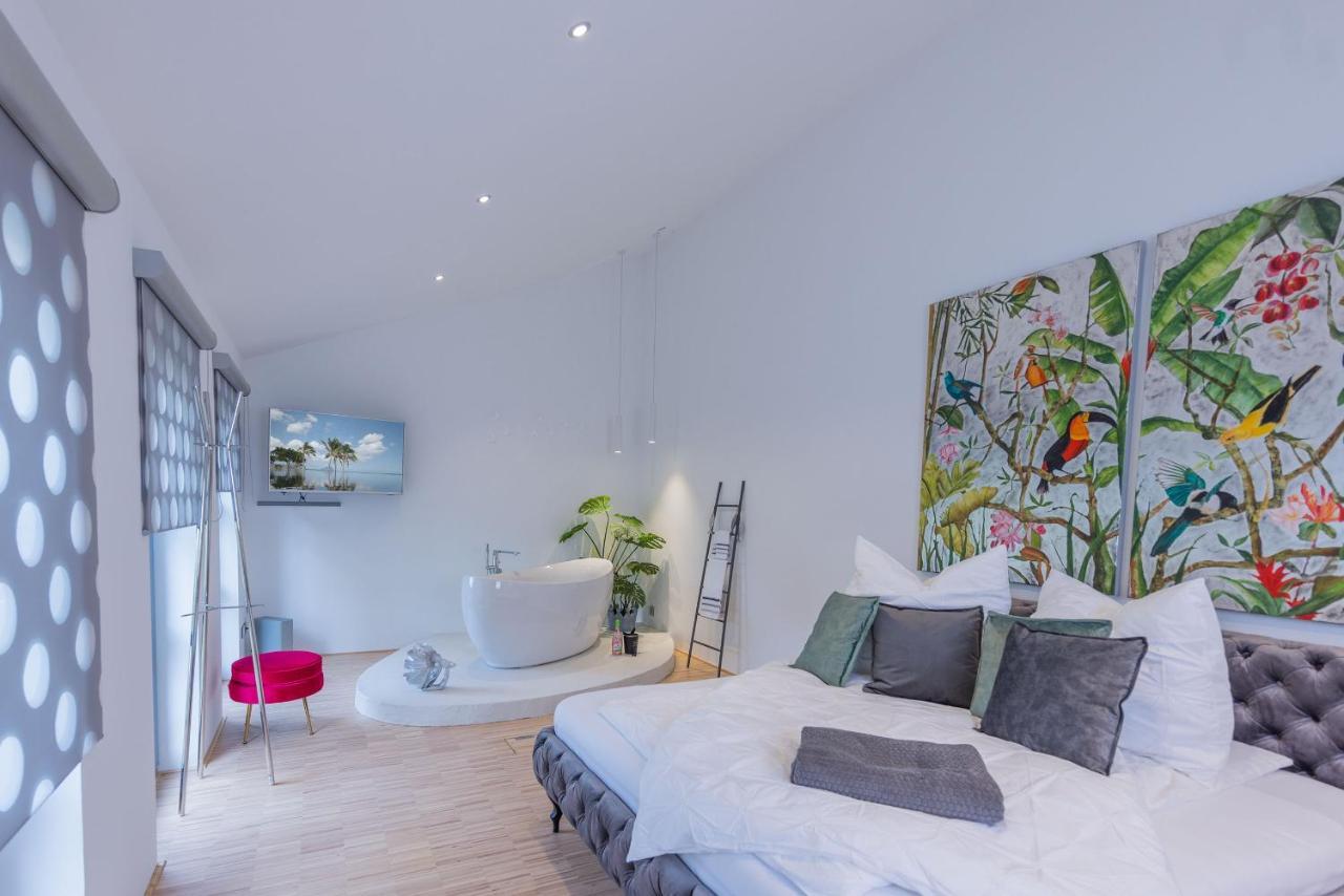 Luxus Wellness Loft - 245Qm - Designwohnen Im Zentrum Gütersloh Dış mekan fotoğraf