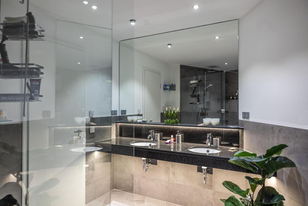 Luxus Wellness Loft - 245Qm - Designwohnen Im Zentrum Gütersloh Dış mekan fotoğraf