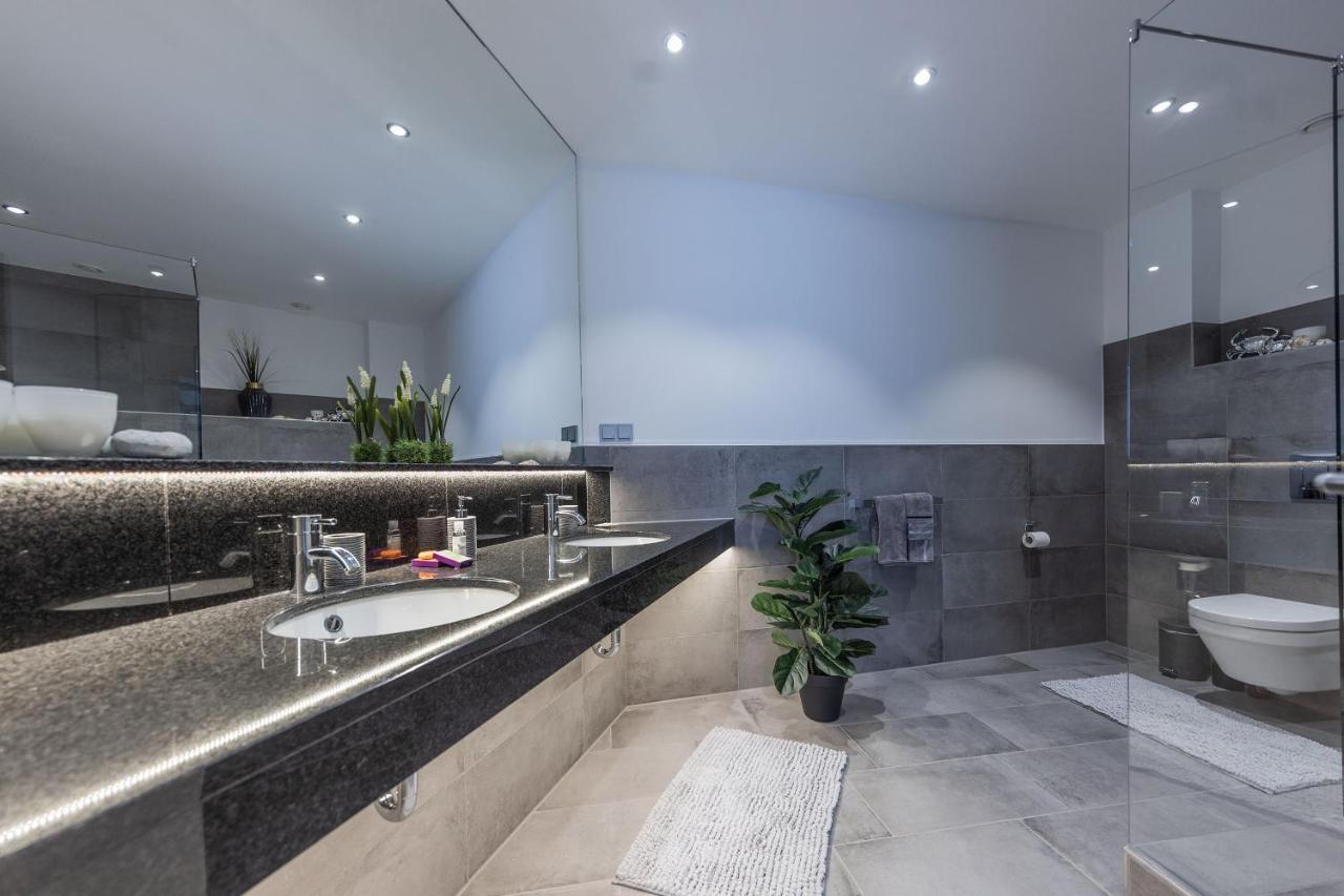 Luxus Wellness Loft - 245Qm - Designwohnen Im Zentrum Gütersloh Dış mekan fotoğraf
