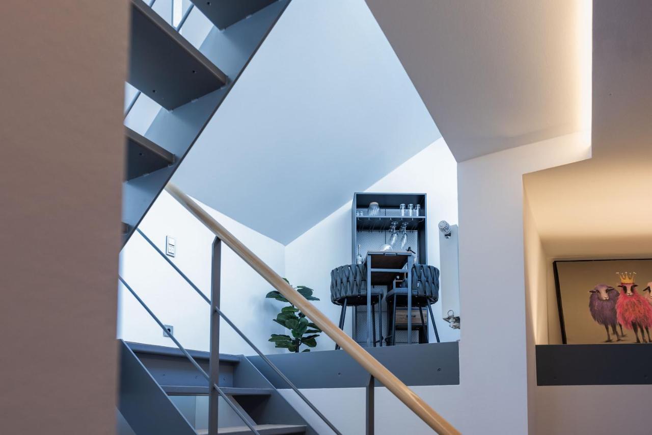 Luxus Wellness Loft - 245Qm - Designwohnen Im Zentrum Gütersloh Dış mekan fotoğraf
