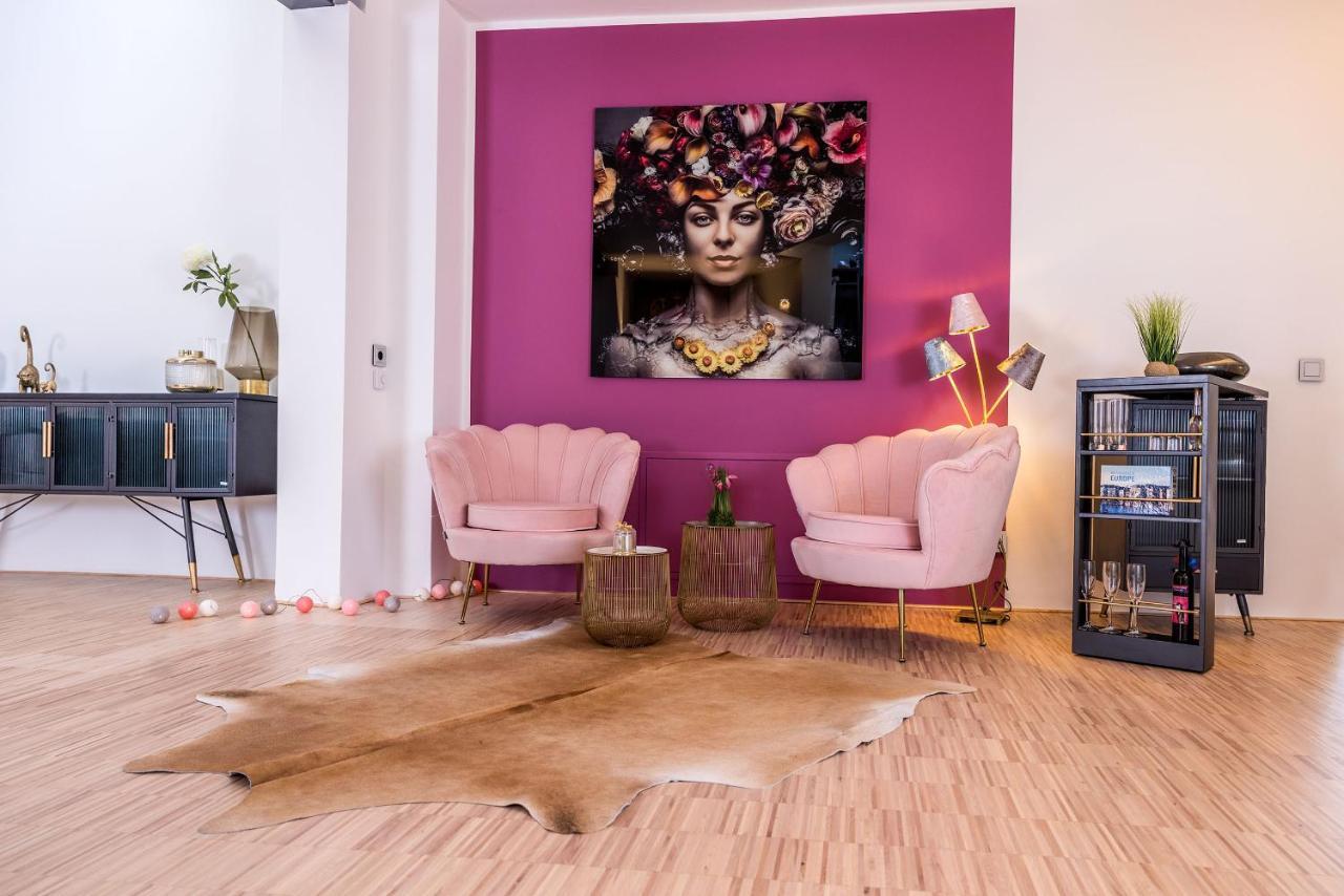 Luxus Wellness Loft - 245Qm - Designwohnen Im Zentrum Gütersloh Dış mekan fotoğraf