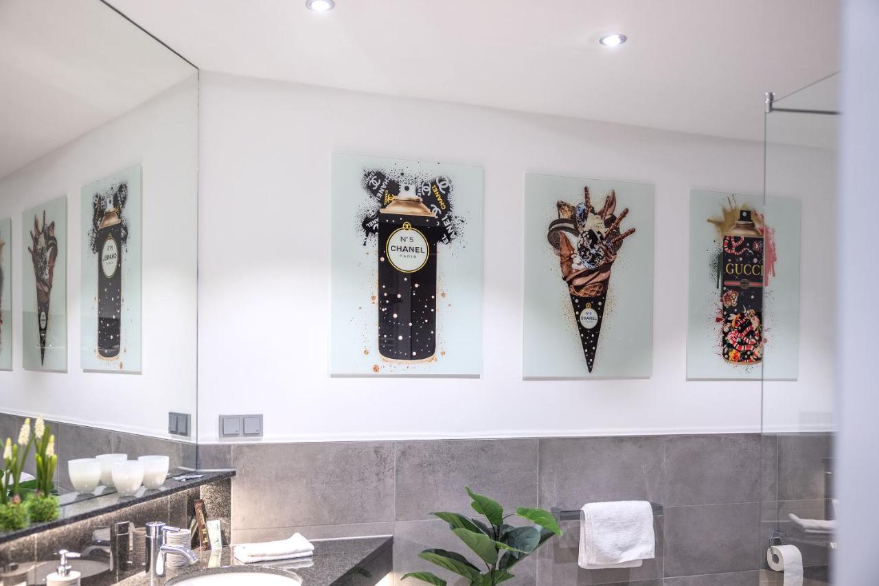Luxus Wellness Loft - 245Qm - Designwohnen Im Zentrum Gütersloh Dış mekan fotoğraf